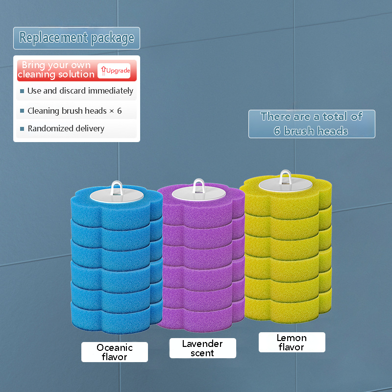 (Buy more, pay less) Disposable toilet cleaning system