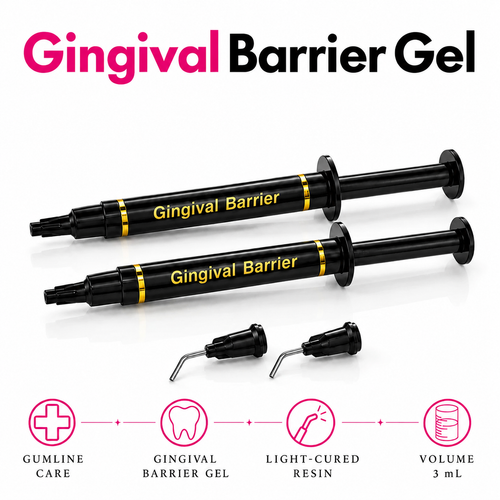 Light-Cure Gingival Barrier Gel, 3 mL — Professional Use